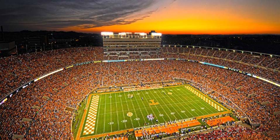 University of Tennessee football field