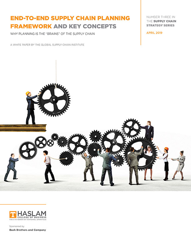 White Paper Cover: End-to-End Supply Chain Planning Framework and Key Concepts: Why Planning is the “Brains” of the Supply Chain