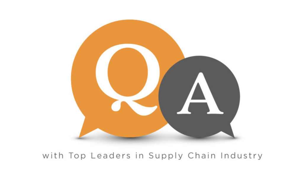 Q&A with top leaders in supply chain graphic