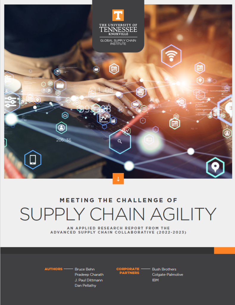 supply chain agility figures and symbols