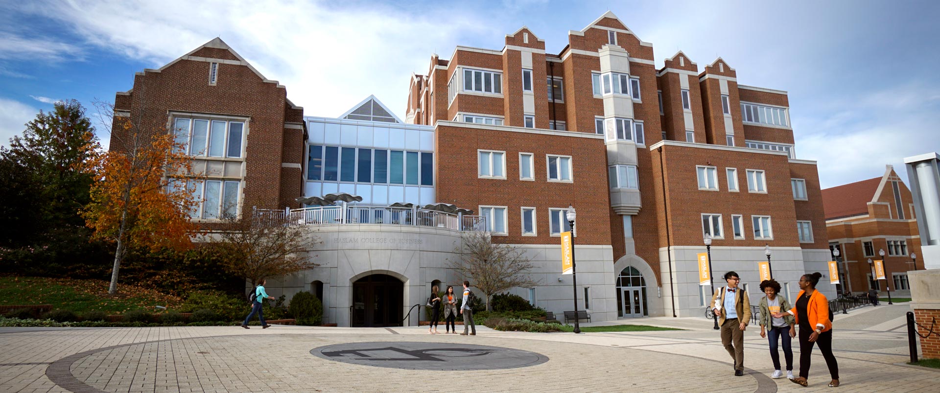 The Haslam College of Business Building on the University of Tennessee, Knoxville campus.